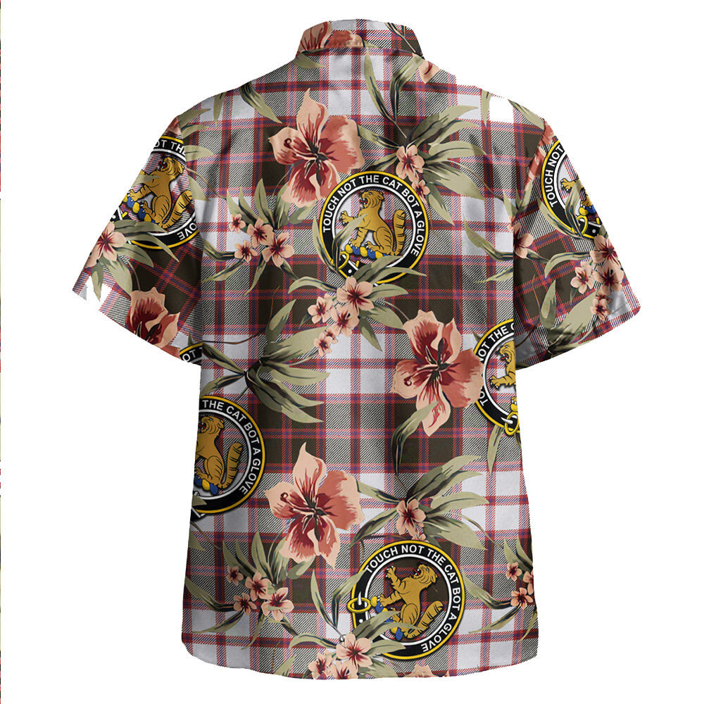 Clan MacPherson of Pitmain Weathered Tartan Crest Badge Aloha Hawaiian Shirt Tropical Old Style LW37 MacPherson of Pitmain Weathered Tartan Tartan Today   