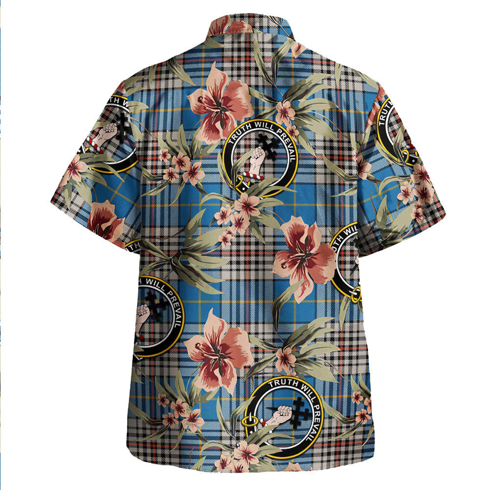 Clan Thompson Variant (Thomson Variant) Ancient Tartan Crest Badge Aloha Hawaiian Shirt Tropical Old Style SY67 Thompson Variant (Thomson Variant) Ancient Tartan Tartan Today   