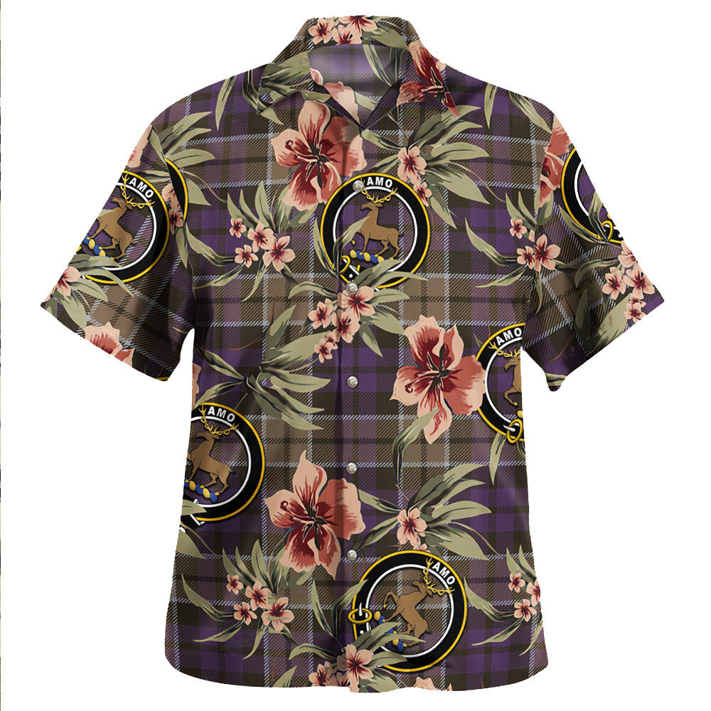 Clan Scott (Sir Walter) Weathered Tartan Crest Badge Aloha Hawaiian Shirt Tropical Old Style VD81 Scott (Sir Walter) Weathered Tartan Tartan Today   