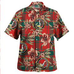 Clan MacQuarrie (MacGuarie) Modern Tartan Crest Badge Aloha Hawaiian Shirt Tropical Old Style GP92 MacQuarrie (MacGuarie) Modern Tartan Tartan Today   