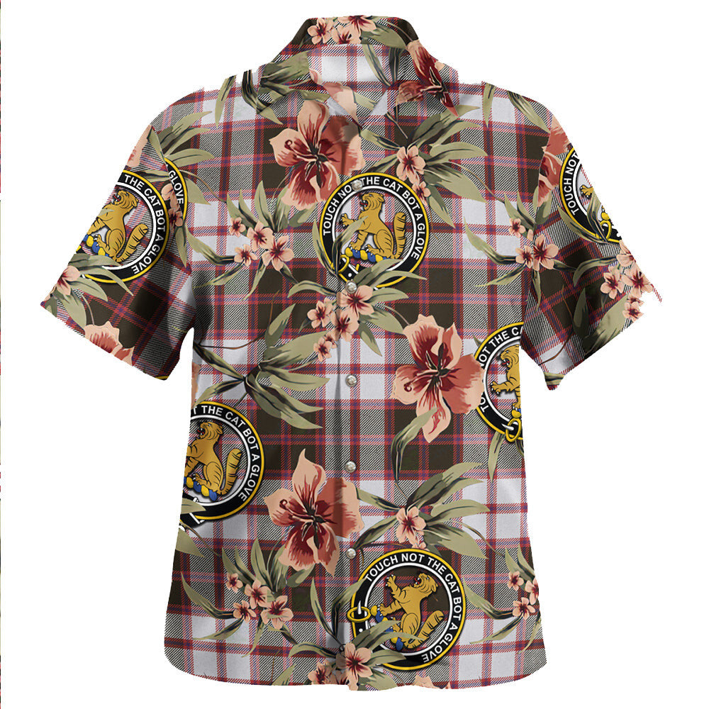 Clan MacPherson of Pitmain Weathered Tartan Crest Badge Aloha Hawaiian Shirt Tropical Old Style LW37 MacPherson of Pitmain Weathered Tartan Tartan Today   