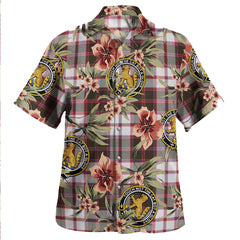 Clan MacPherson of Pitmain Weathered Tartan Crest Badge Aloha Hawaiian Shirt Tropical Old Style LW37 MacPherson of Pitmain Weathered Tartan Tartan Today   
