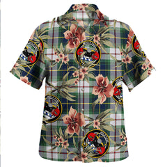 Clan MacLeod of California Modern Tartan Crest Badge Aloha Hawaiian Shirt Tropical Old Style OO49 MacLeod of California Modern Tartan Tartan Today   