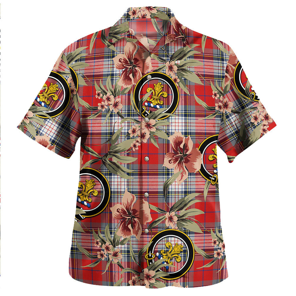 Clan Warden Modern Tartan Crest Badge Aloha Hawaiian Shirt Tropical Old Style EO73 Warden Modern Tartan Tartan Today   