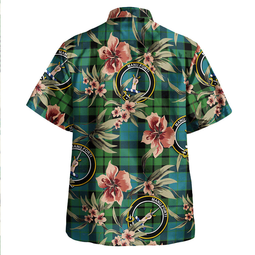 Clan MacKay Ancient Tartan Crest Badge Aloha Hawaiian Shirt Tropical Old Style TO54 MacKay Ancient Tartan Tartan Today   