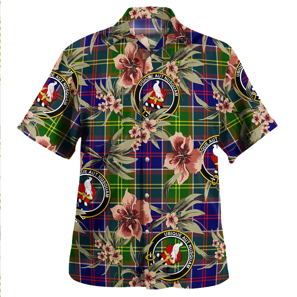 Clan Whitefoord Modern Tartan Crest Badge Aloha Hawaiian Shirt Tropical Old Style RX16 Whitefoord Modern Tartan Tartan Today   