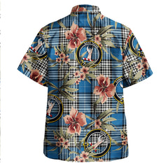Clan Napier Ancient Tartan Crest Badge Aloha Hawaiian Shirt Tropical Old Style QX25 Napier Ancient Tartan Tartan Today   