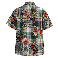 Clan MacLeod of California Modern Tartan Crest Badge Aloha Hawaiian Shirt Tropical Old Style OO49 MacLeod of California Modern Tartan Tartan Today   