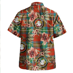 Clan Ruthven Ancient Tartan Crest Badge Aloha Hawaiian Shirt Tropical Old Style QA80 Ruthven Ancient Tartan Tartan Today   