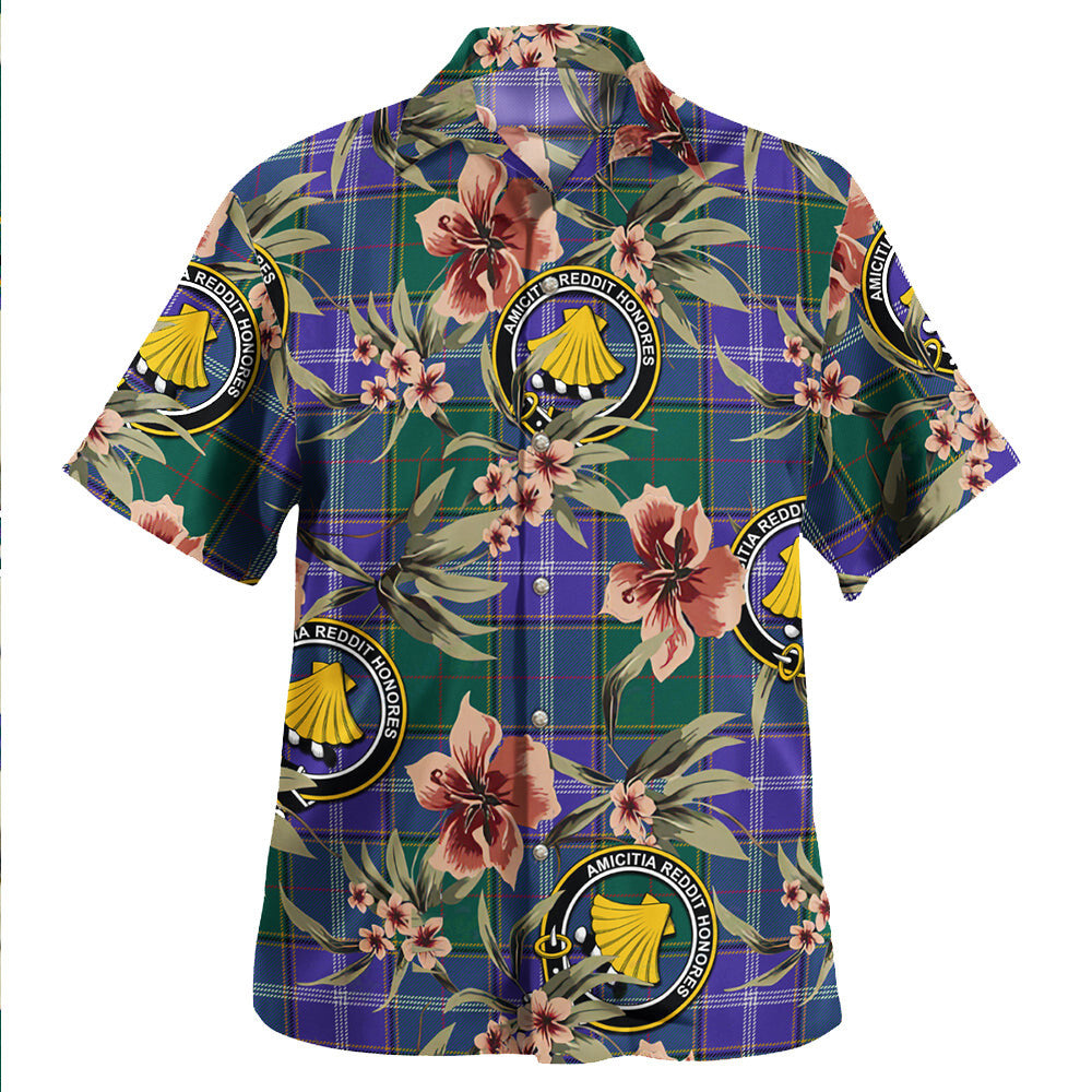 Clan Pringle Modern Tartan Crest Badge Aloha Hawaiian Shirt Tropical Old Style XI93 Pringle Modern Tartan Tartan Today   