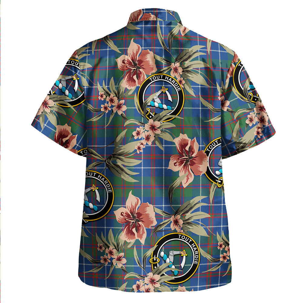 Clan MacHardy Modern Tartan Crest Badge Aloha Hawaiian Shirt Tropical Old Style IS60 MacHardy Modern Tartan Tartan Today   