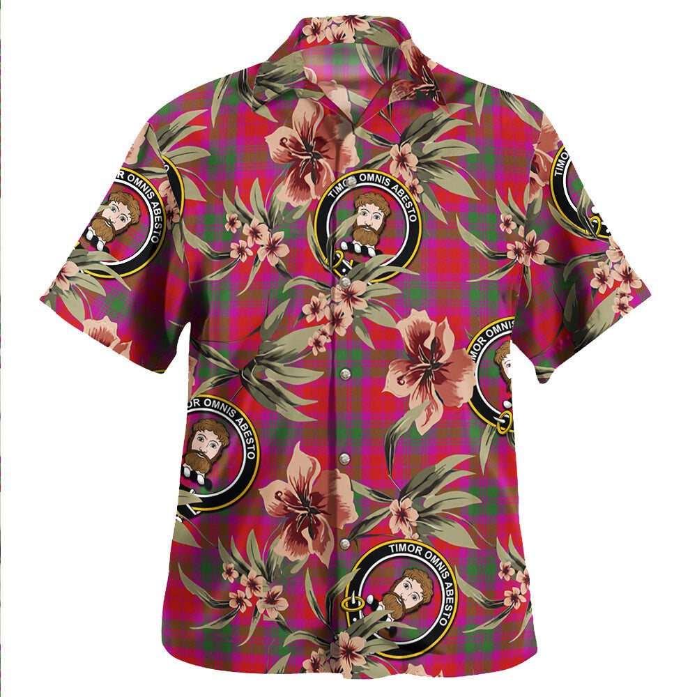 Clan MacNab Modern Tartan Crest Badge Aloha Hawaiian Shirt Tropical Old Style WN81 MacNab Modern Tartan Tartan Today   