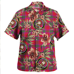 Clan MacNab Modern Tartan Crest Badge Aloha Hawaiian Shirt Tropical Old Style WN81 MacNab Modern Tartan Tartan Today   