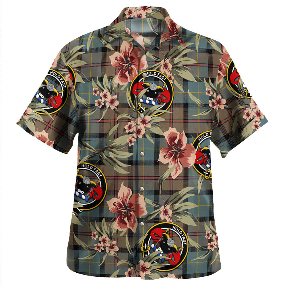 Clan MacLeod of Assynt Weathered Tartan Crest Badge Aloha Hawaiian Shirt Tropical Old Style UO59 MacLeod of Assynt Weathered Tartan Tartan Today   
