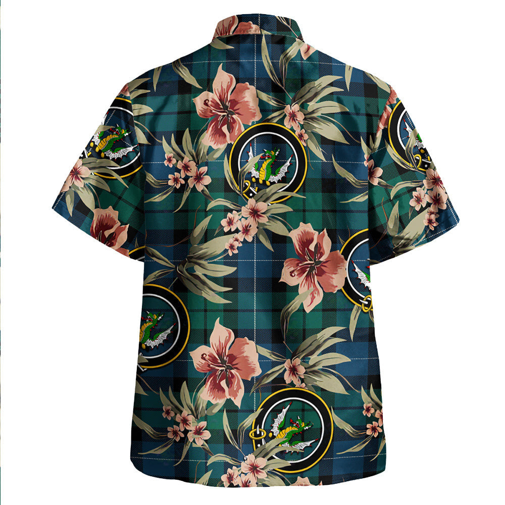 Clan MacKirdy Modern Tartan Crest Badge Aloha Hawaiian Shirt Tropical Old Style BJ33 MacKirdy Modern Tartan Tartan Today   