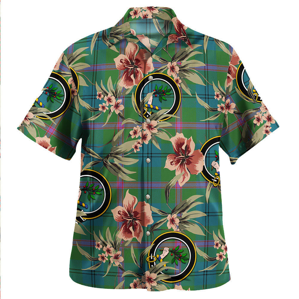 Clan Laurie Ancient Tartan Crest Badge Aloha Hawaiian Shirt Tropical Old Style WQ99 Laurie Ancient Tartan Tartan Today   