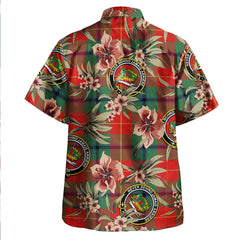 Douglas of Roxburgh Modern Tartan Clan Crest Badge Aloha Hawaiian Shirt Tropical Old Style QO87 Douglas of Roxburgh Modern Tartan Tartan Today   