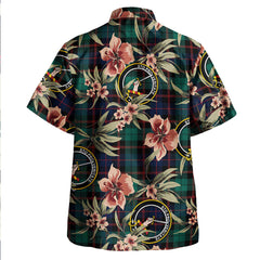 Guthrie Modern Tartan Clan Crest Badge Aloha Hawaiian Shirt Tropical Old Style JF25 Guthrie Modern Tartan Tartan Today   