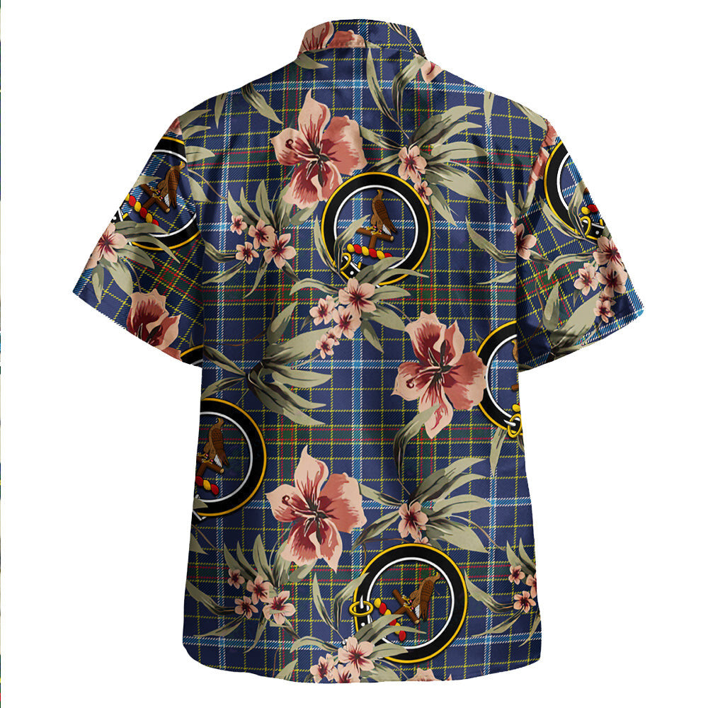 Clan Knox Tartan Crest Badge Aloha Hawaiian Shirt Tropical Old Style OU29 Knox Tartan Tartan Today   