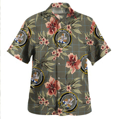 Haig Check Tartan Clan Crest Badge Aloha Hawaiian Shirt Tropical Old Style NU10 Haig Check Tartan Tartan Today   