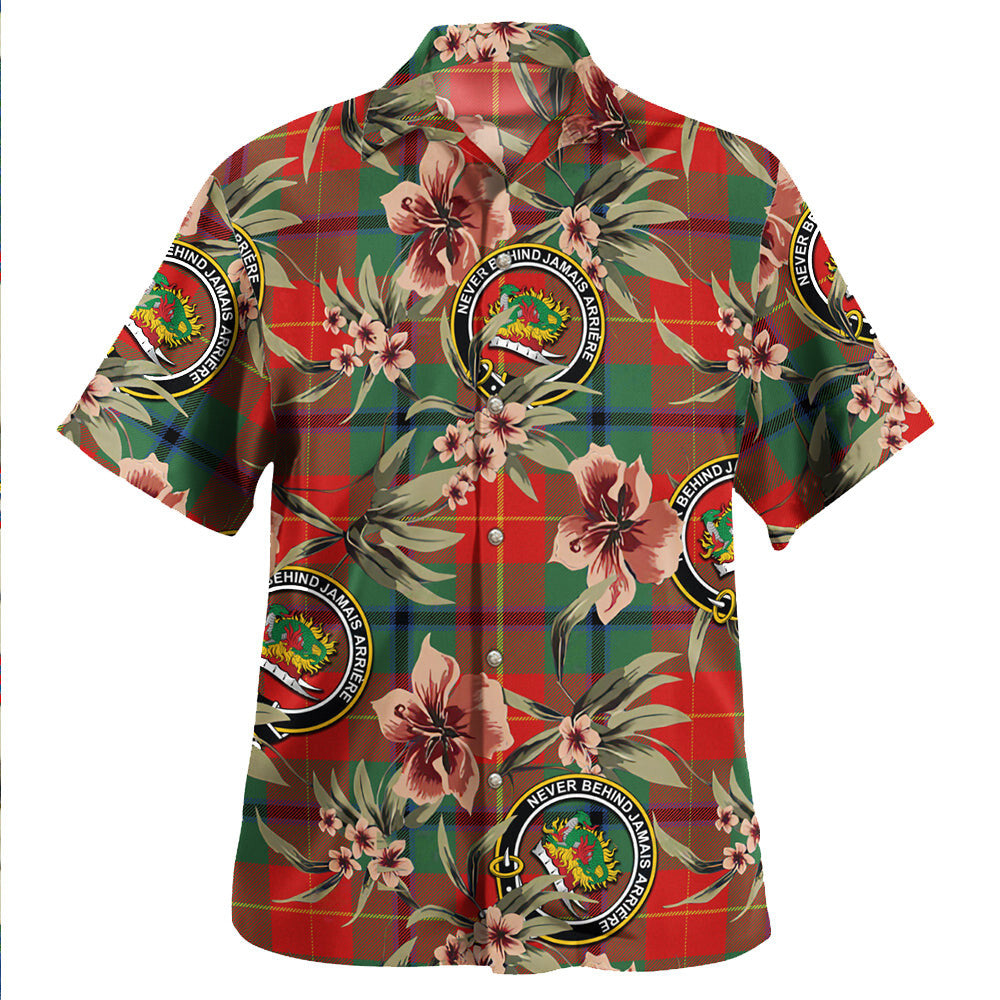 Douglas of Roxburgh Modern Tartan Clan Crest Badge Aloha Hawaiian Shirt Tropical Old Style QO87 Douglas of Roxburgh Modern Tartan Tartan Today   