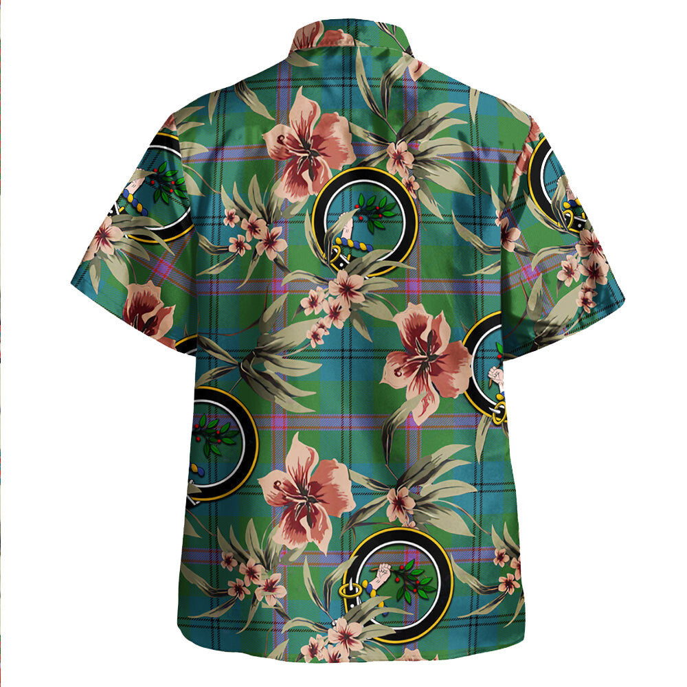 Clan Laurie Ancient Tartan Crest Badge Aloha Hawaiian Shirt Tropical Old Style WQ99 Laurie Ancient Tartan Tartan Today   