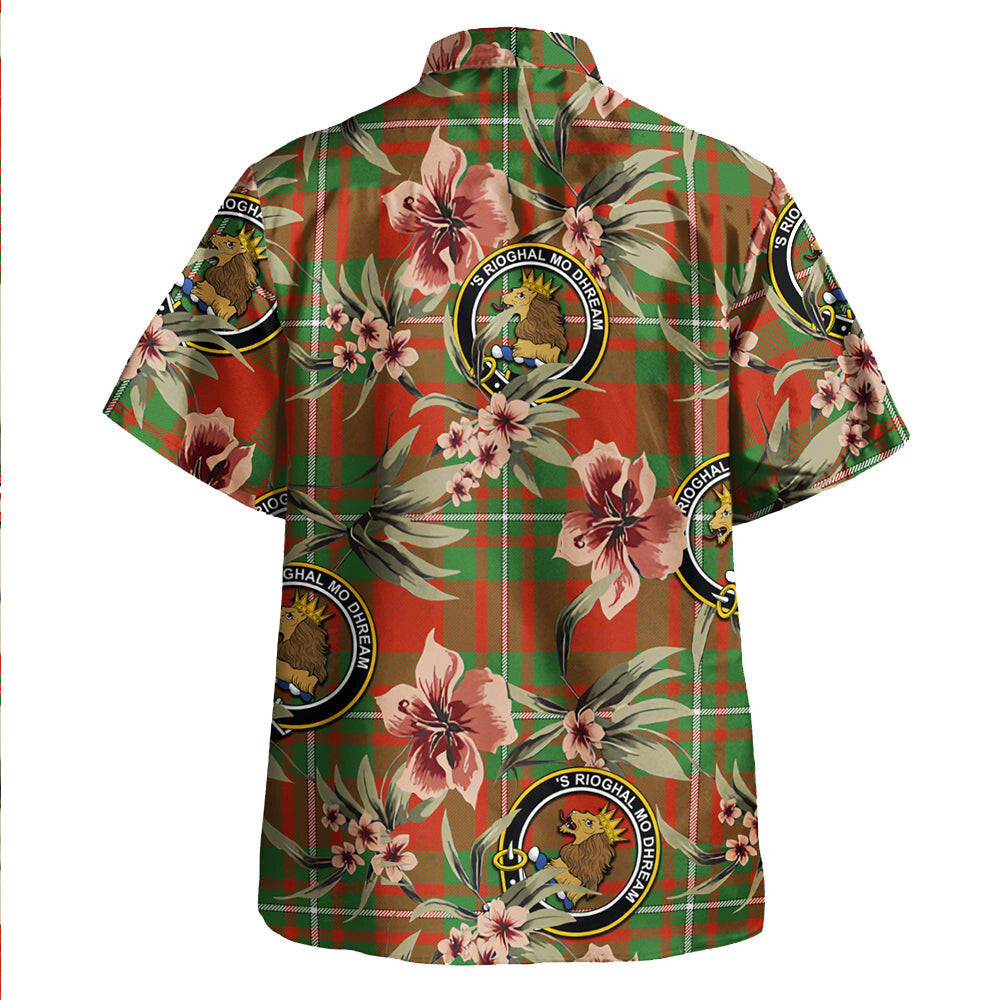 Clan MacGregor (Gregor) Ancient Tartan Crest Badge Aloha Hawaiian Shirt Tropical Old Style UT10 MacGregor (Gregor) Ancient Tartan Tartan Today   