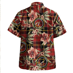 Clan MacAlister of Skye Modern Tartan Crest Badge Aloha Hawaiian Shirt Tropical Old Style SV24 MacAlister of Skye Modern Tartan Tartan Today   