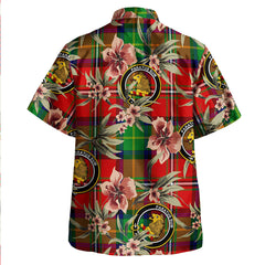 Clan Fairlie Modern Tartan Crest Badge Aloha Hawaiian Shirt Tropical Old Style RZ17 Fairlie Modern Tartan Tartan Today   