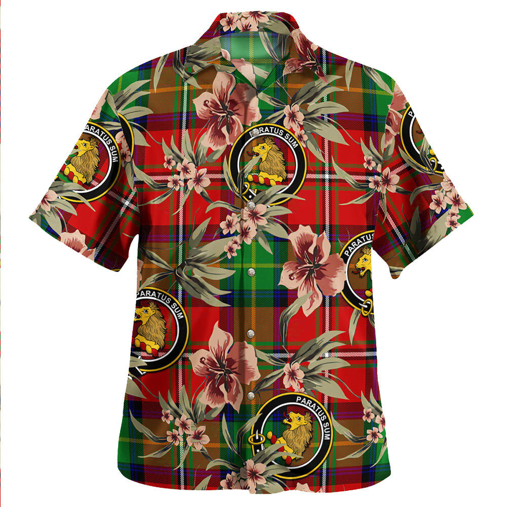 Clan Fairlie Modern Tartan Crest Badge Aloha Hawaiian Shirt Tropical Old Style RZ17 Fairlie Modern Tartan Tartan Today   