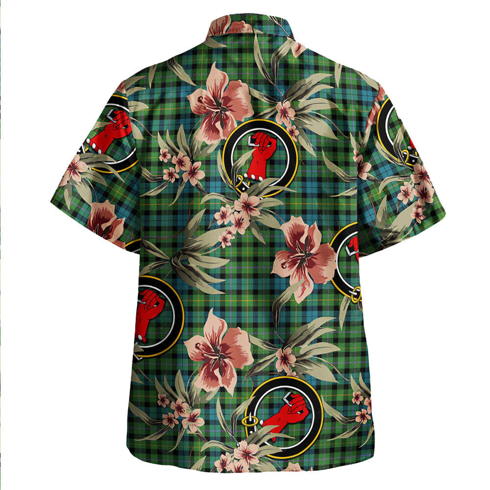 Clan MacBride Ancient Tartan Crest Badge Aloha Hawaiian Shirt Tropical Old Style MW43 MacBride Ancient Tartan Tartan Today   