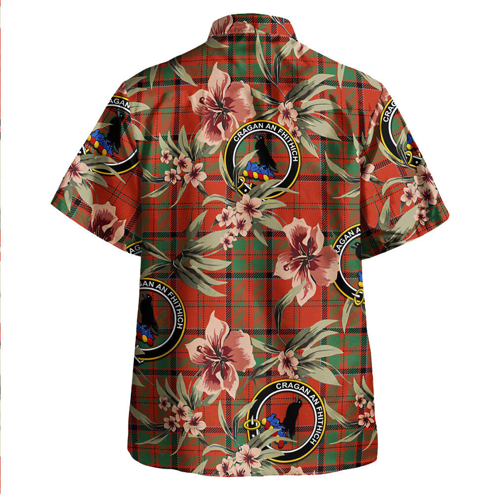 Clan MacDonell of Keppoch Modern Tartan Crest Badge Aloha Hawaiian Shirt Tropical Old Style SS40 MacDonell of Keppoch Modern Tartan Tartan Today   