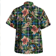 Clan Gammell Ancient Tartan Crest Badge Aloha Hawaiian Shirt Tropical Old Style YC37 Gammell Ancient Tartan Tartan Today   