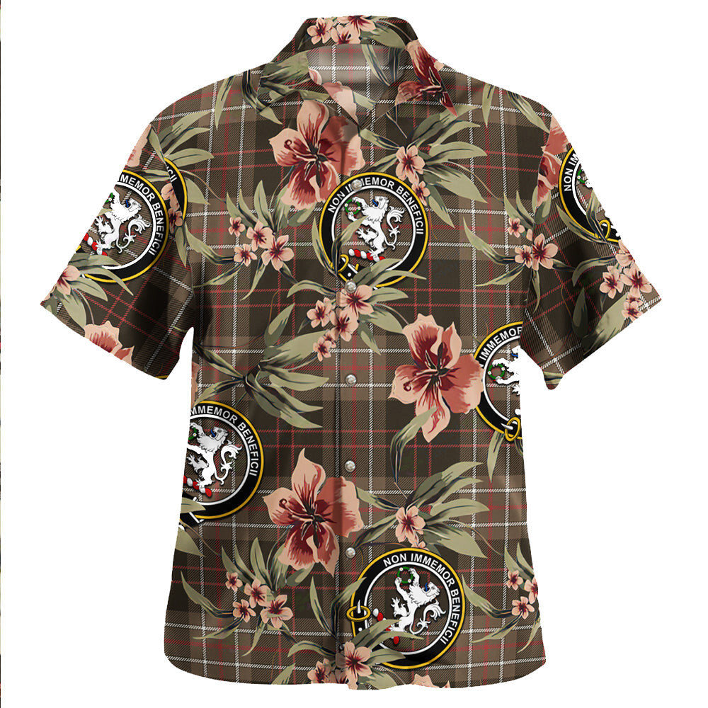 Clan MacDiarmid Weathered Tartan Crest Badge Aloha Hawaiian Shirt Tropical Old Style HS19 MacDiarmid Weathered Tartan Tartan Today   