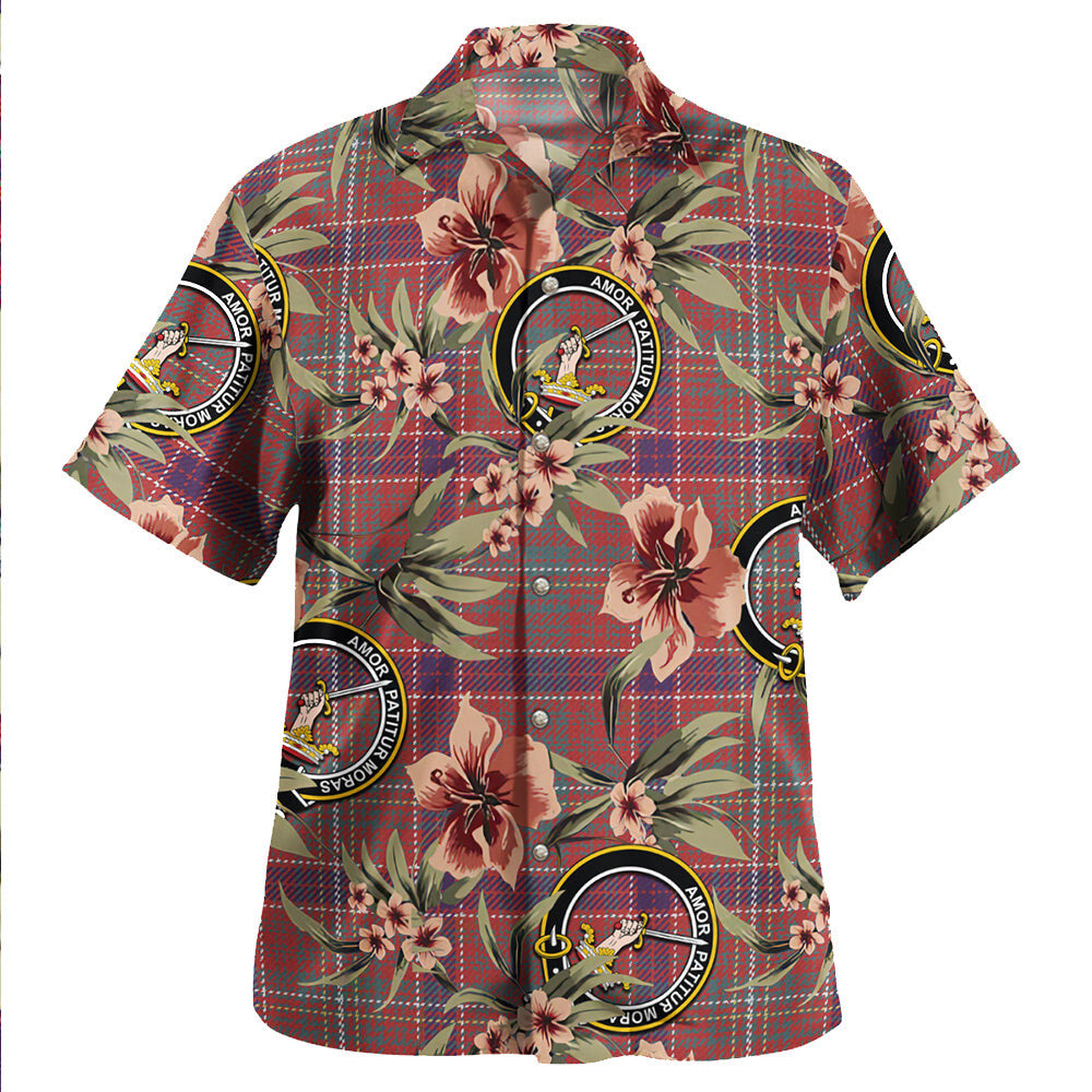 Clan Lumsden Waistcoat Weathered Tartan Crest Badge Aloha Hawaiian Shirt Tropical Old Style ZM88 Lumsden Waistcoat Weathered Tartan Tartan Today   