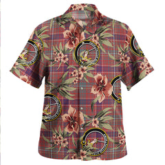 Clan Lumsden Waistcoat Weathered Tartan Crest Badge Aloha Hawaiian Shirt Tropical Old Style ZM88 Lumsden Waistcoat Weathered Tartan Tartan Today   