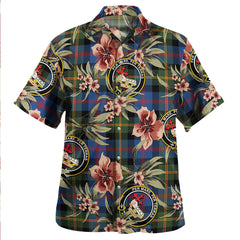 Clan MacDonald of Borrodale (Donald Borrodale Historic) Modern Tartan Crest Badge Aloha Hawaiian Shirt Tropical Old Style GL10 MacDonald of Borrodale (Donald Borrodale Historic) Modern Tartan Tartan Today   
