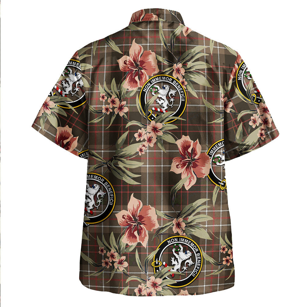 Clan MacDiarmid Weathered Tartan Crest Badge Aloha Hawaiian Shirt Tropical Old Style HS19 MacDiarmid Weathered Tartan Tartan Today   