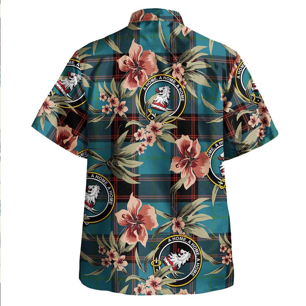 Clan Home Ancient Tartan Crest Badge Aloha Hawaiian Shirt Tropical Old Style PT51 Home Ancient Tartan Tartan Today   