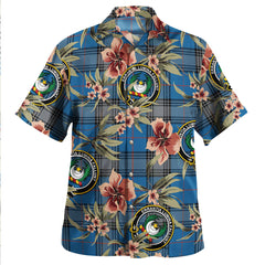 Clan Kinnaird Ancient Tartan Crest Badge Aloha Hawaiian Shirt Tropical Old Style DT99 Kinnaird Ancient Tartan Tartan Today   