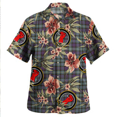 Clan MacBride Weathered Tartan Crest Badge Aloha Hawaiian Shirt Tropical Old Style OU70 MacBride Weathered Tartan Tartan Today   
