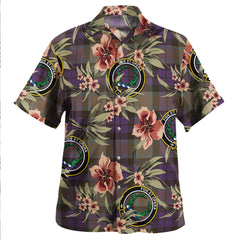 Clan MacArthur of Milton Weathered Tartan Crest Badge Aloha Hawaiian Shirt Tropical Old Style KE49 MacArthur of Milton Weathered Tartan Tartan Today   