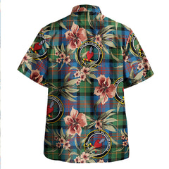 Clan Logan Ancient Tartan Crest Badge Aloha Hawaiian Shirt Tropical Old Style EI38 Logan Ancient Tartan Tartan Today   