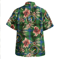 Henderson Modern Tartan Clan Crest Badge Aloha Hawaiian Shirt Tropical Old Style NT85 Henderson Modern Tartan Tartan Today   