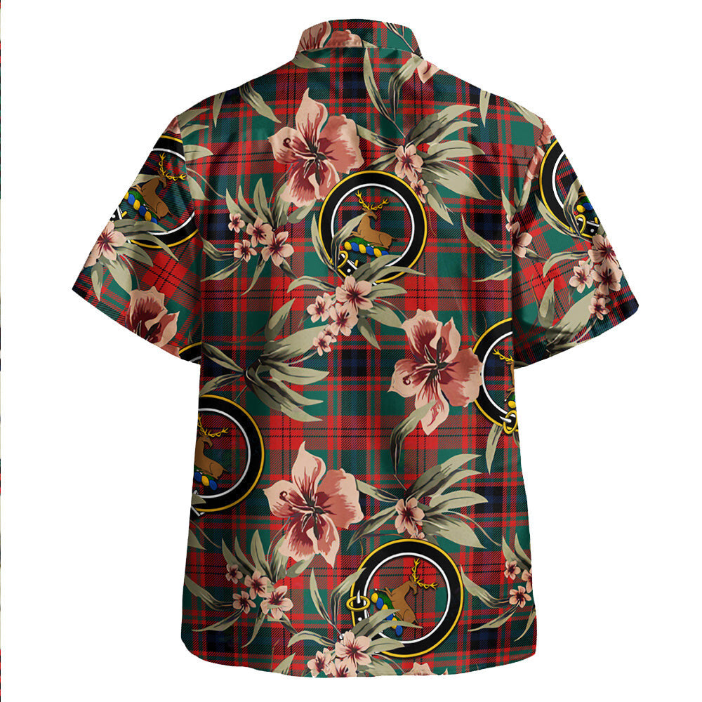 Clan Fulton 1999 Modern Tartan Crest Badge Aloha Hawaiian Shirt Tropical Old Style JL81 Fulton 1999 Modern Tartan Tartan Today   