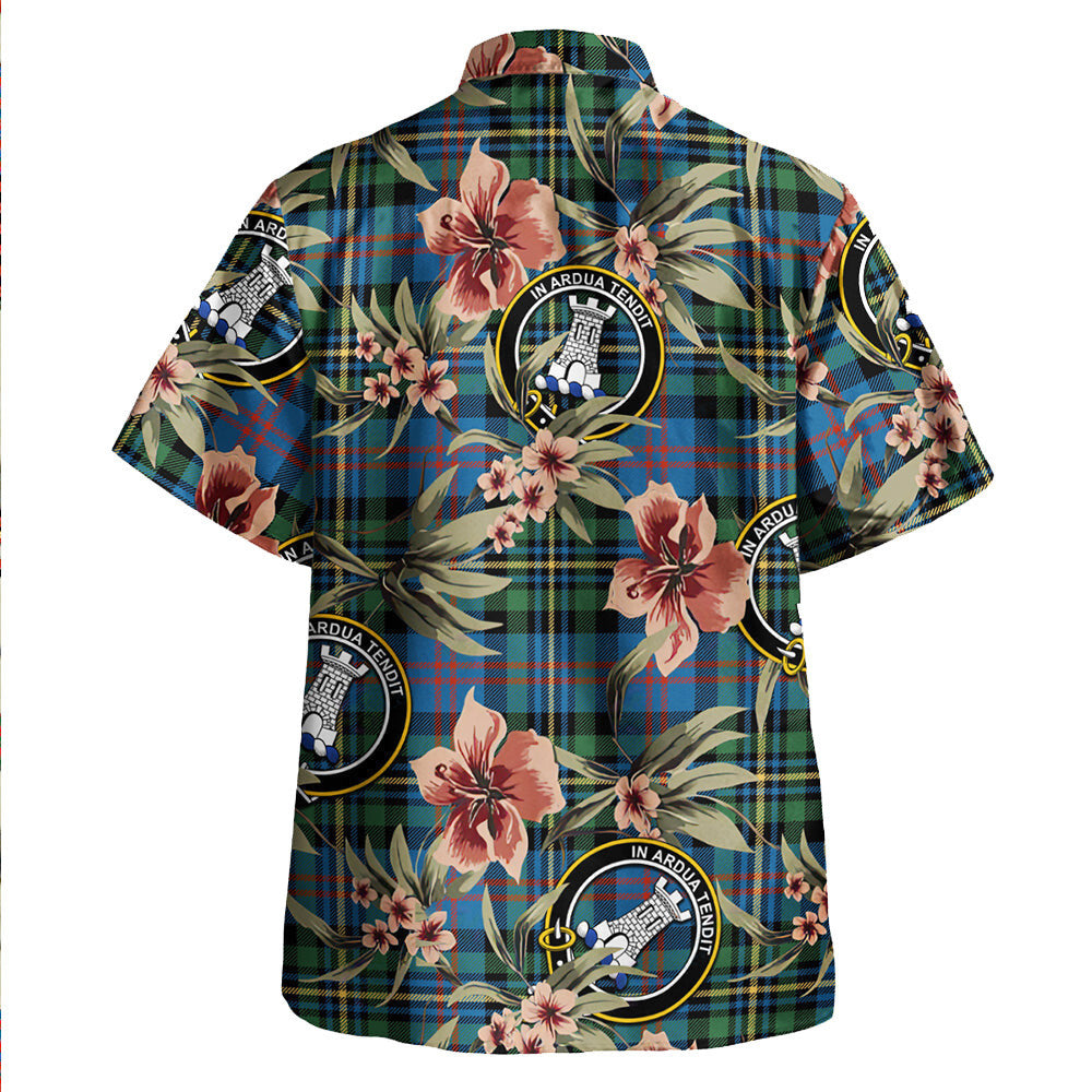 Clan MacCallum of Berwick Ancient Tartan Crest Badge Aloha Hawaiian Shirt Tropical Old Style VO75 MacCallum of Berwick Ancient Tartan Tartan Today   