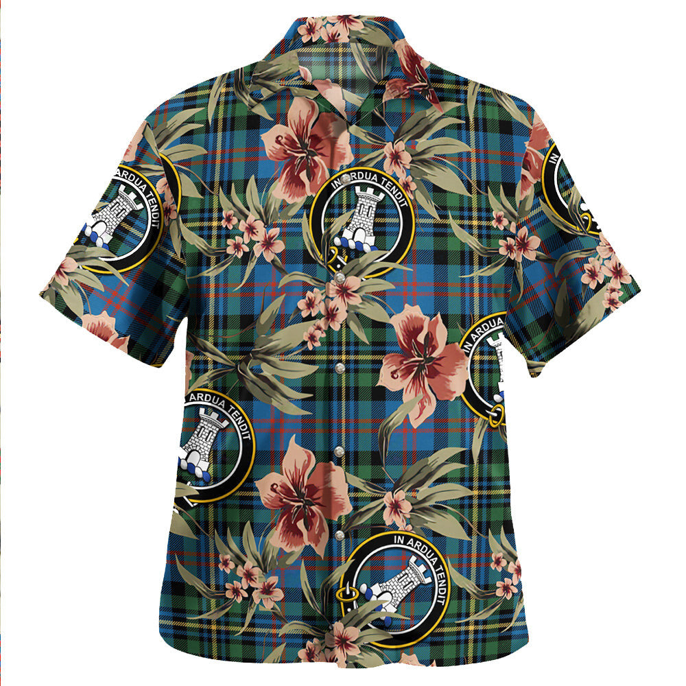 Clan MacCallum of Berwick Ancient Tartan Crest Badge Aloha Hawaiian Shirt Tropical Old Style VO75 MacCallum of Berwick Ancient Tartan Tartan Today   