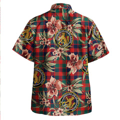 Clan MacGowan (Gow) Modern Tartan Crest Badge Aloha Hawaiian Shirt Tropical Old Style SX24 MacGowan (Gow) Modern Tartan Tartan Today   