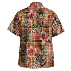Clan Ogilvie of Strathallan Ancient Tartan Crest Badge Aloha Hawaiian Shirt Tropical Old Style NM73 Ogilvie of Strathallan Ancient Tartan Tartan Today   