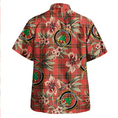 Grant Weathered Tartan Clan Crest Badge Aloha Hawaiian Shirt Tropical Old Style DP82 Grant Weathered Tartan Tartan Today   